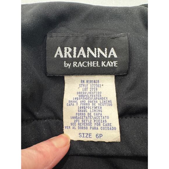 Vtg Arianna By Rachel Kaye Velvet Floral Fairy Whimsigoth Grunge Y2K Dress 6P - Picture 8 of 12